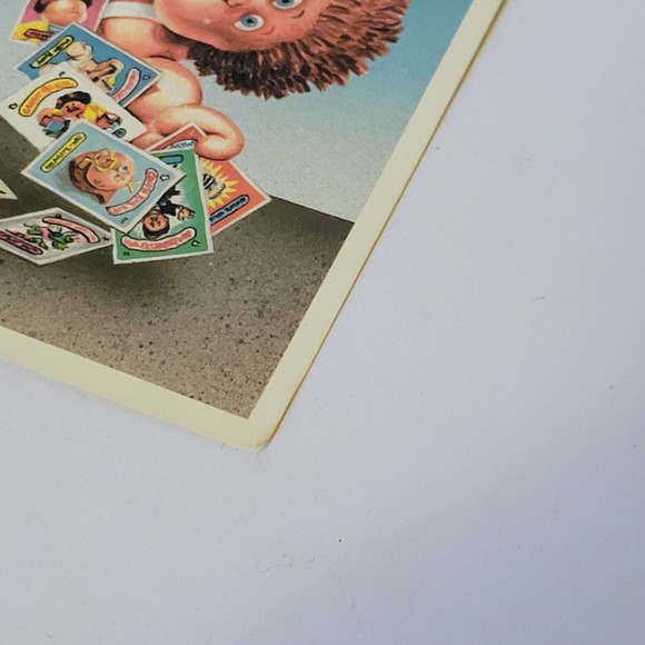 Vtg Garbage Pail Kids Topps 5x7 Giant Sticker #14 "Busted!" 1986 Rare. - Picture 3 of 5